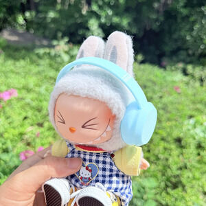 4inch bag charm fashion accessories - colorful headphone - 0712P01